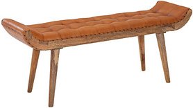 Thumbnail - WOHNLING Sitzbank WL6.479 braun Leder 125,0 cm