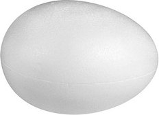 Rayher Styroporform weiß Ei Ø 30,0 cm, 1 St.