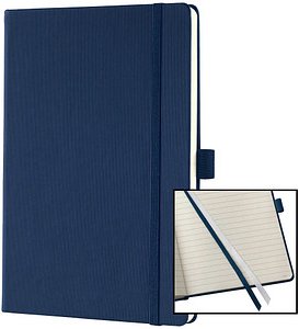 SIGEL Notizbuch Conceptum® ca. DIN A5 liniert, blau Hardcover 194 Seiten, 1 St.