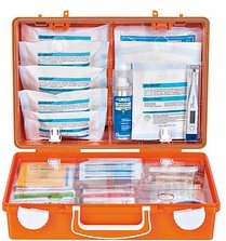 Thumbnail - SÖHNGEN Erste-Hilfe-Koffer DIREKT Büro DIN 13157 + Erweiterung orange