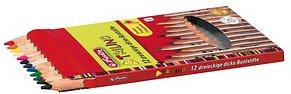 herlitz Trilino Buntstifte farbsortiert, 12 St.
