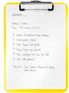 Thumbnail - AKTION: LEITZ Klemmbrett WOW 3971 DIN A4 gelb Kunststoff, 1 St. mit Prämie nach Registrierung