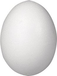 Thumbnail - Rayher Styroporform weiß Ei Ø 6,0 cm, 5 St.