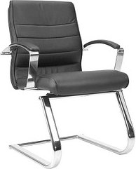 Topstar Besucherstuhl TD Lux 15 8789 A80 schwarz Leder