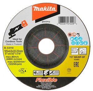makita Schruppscheibe Flexibel B-53110, 1 St.
