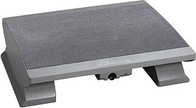 MAUL Fußstütze beheizbar grau Kunststoff