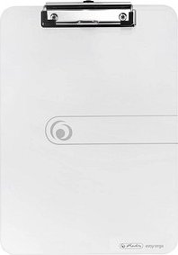 herlitz Klemmbrett easy orga 100436087 DIN A4 glasklar Kunststoff, 1 St.