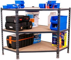 Simonrack Schwerlastregal MADERCLICK 8425437135163 anthrazit 90,0 x 50,0 x 90,0 cm