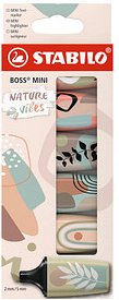 Thumbnail - STABILO BOSS MINI Naturevibes Textmarker farbsortiert, 6 St.