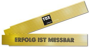 TOX Meterstab ERFOLG IST MESSBAR Holz 200,0 cm