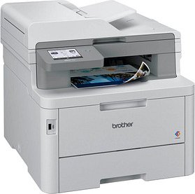 Thumbnail - brother MFC-L8340CDW 4 in 1 Farblaser-Multifunktionsdrucker grau