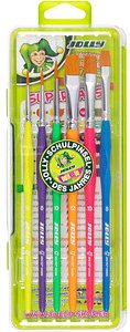 JOLLY NEON Pinsel-Set Größe 6, 8, 10, 12, 6-teilig