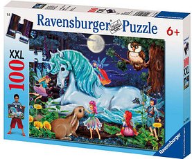 Thumbnail - Ravensburger XXL Im Zauberwald Puzzle, 100 Teile