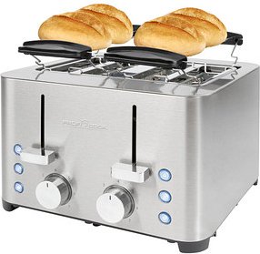 CLATRONIC PC-TA 1252 Toaster silber