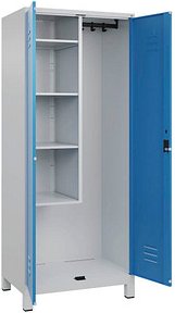 CP Putzmittelschrank Classic Plus 080110-02 S10018 lichtblau, lichtgrau 80,0 x 50,0 x 195,0 cm, aufgebaut, 1 St.