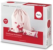 Thumbnail - Rayher Bastelset Turnbeutel Einhorn rosa