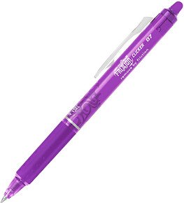 PILOT FRIXION ball CLICKER Tintenroller purple 0,4 mm, Schreibfarbe: lila, 1 St.