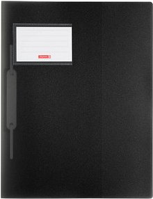 Thumbnail - BRUNNEN Schnellhefter FACT!pp Kunststoff schwarz transluzent DIN A4, 1 St.