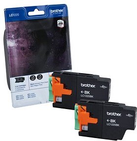 Thumbnail - brother LC-1220BK schwarz Druckerpatronen, 2er-Set