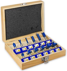 S&R Fräser-Set 12-teilig