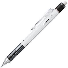 Tombow MONO graph Druckbleistift weiß HB 0,7 mm, 1 St.