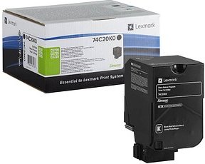 Lexmark 74C20K0 schwarz Toner