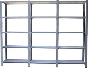 Simonrack Regal OFFICLICK 8435104999714 grau, weiß 270,0 x 40,0 x 210,0 cm