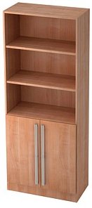 HAMMERBACHER Regalschrank 7700 NU, V7700/N/N/NU nussbaum 80,0 x 42,0 x 200,4 cm, 1 St.