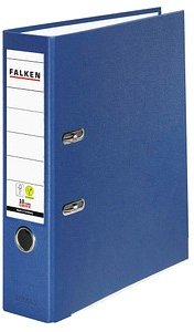 FALKEN Color Ordner blau Kunststoff 8,0 cm DIN A4