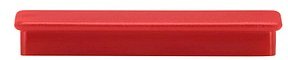 Magnete rot, Kunststoff 2,8 x 5,5 x 0,75 cm, 10 St.
