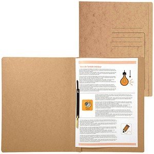 Exacompta Schnellhefter Karton braun DIN A4, 25 St.