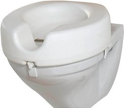 WENKO Toilettensitzerhöhung Secura weiß, 1 St.