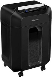 Fellowes AutoMax 90M Aktenvernichter mit Partikelschnitt P-4, 4 x 12 mm, bis 90 Blatt, schwarz