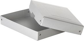 FALKEN PURE Aufbewahrungsbox 500 Blatt weiß 18,0 x 25,0 x 4,0 cm