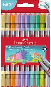 FABER-CASTELL Filzstifte farbsortiert, 10 St.