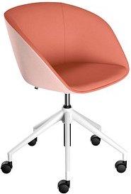 sedus Besuchersessel on spot cosy UC-801/006 lachsorange Stoff