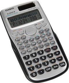 CASIO FX-3650PII Wissenschaftlicher Taschenrechner silber