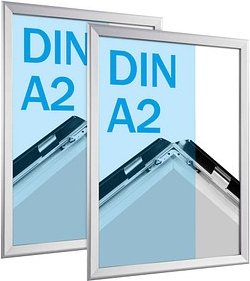 SPRINTIS Klapprahmen silber 42,0 x 59,4 cm, 2 St.