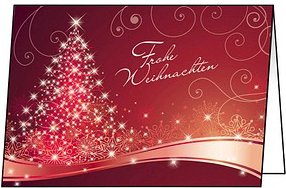 Thumbnail - SIGEL Weihnachtskarten Christmas Swing DIN A6, 25 St.