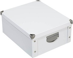 Thumbnail - Zeller Aufbewahrungsbox 19,2 l weiß 33,0 x 40,0 x 17,0 cm