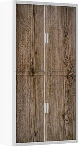 PAPERFLOW easyOffice Rollladenschrank 61876ST ohne Fachböden 110,0 x 41,5 x 204,0 cm