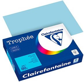 Clairefontaine Kopierpapier Trophée blau DIN A4 80 g/qm 500 Blatt