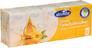 Thumbnail - alouette Taschentücher Balsam 4-lagig weiß, 15x 10 Tücher