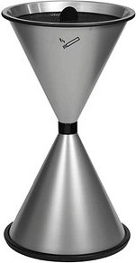TKG Diabolo Standaschenbecher dunkelsilber, 1 St.
