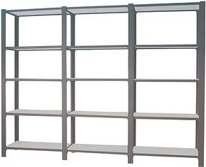 Simonrack Regal OFFICLICK 8425437108891 anthrazit, silber 270,0 x 30,0 x 210,0 cm