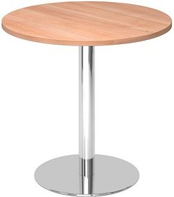 HAMMERBACHER Bistrotisch nussbaum 80,0 x 80,0 x 74,0 cm