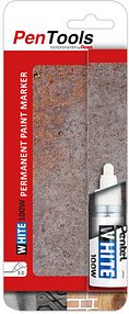 Thumbnail - Pentel Paintmarker X100W-PRO1EU Industriemarker weiß 3,0 mm, 1 St.