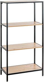 Thumbnail - HAKU Möbel Bücherregal bergen-eiche 64,0 x 35,0 x 129,0 cm, 1 St.