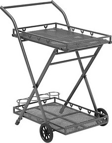 greemotion Servierwagen Toulouse grau 54,0 x 69,0 x 87,0 cm