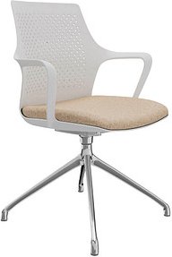fm Konferenzstuhl Eta 4260761570099 sand, weiß Kunststoff